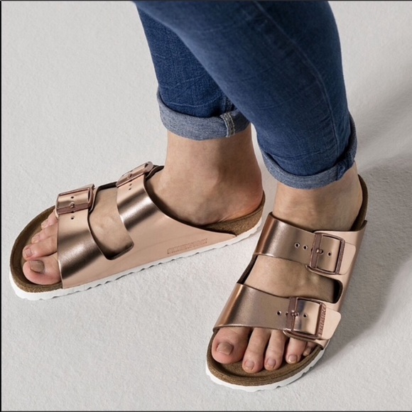 🆕 Birkenstock x Anthropologie arizona metallic - Picture 11 of 11